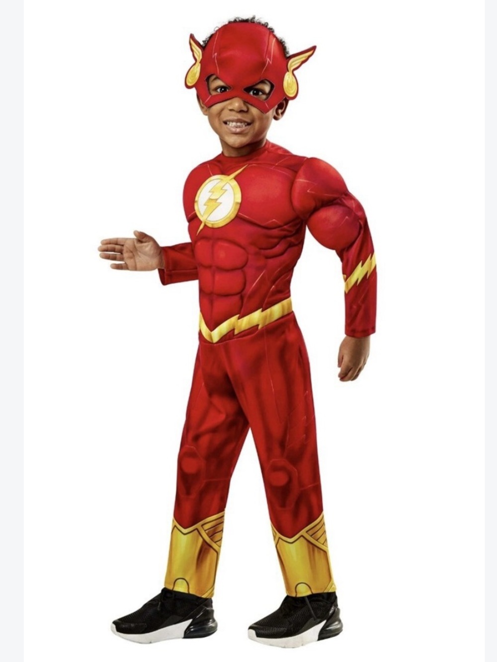 The Flash Toddler Costume NEW 2T - Red and Yellow Superhero Jumpsuit Halloween